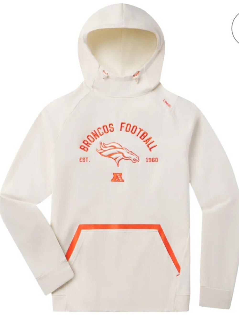 NWT UNRL x Broncos Crossover Hoodie II SZ SMALL
